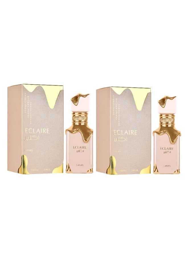 Lattafa ECLAIRE EDP 100ML 2PCS - Image 1